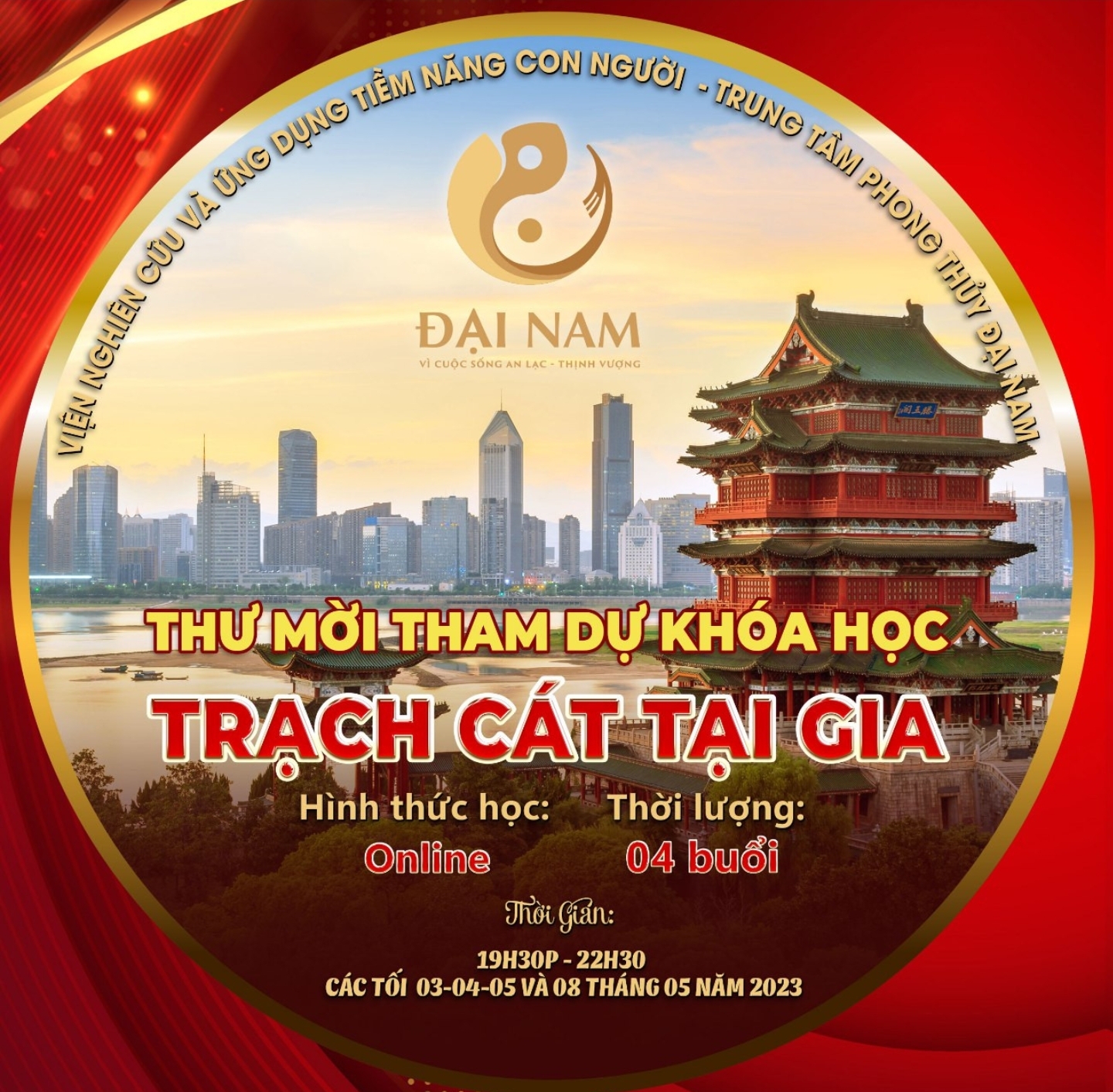 Khóa học phong thủy Trạch cát tại gia