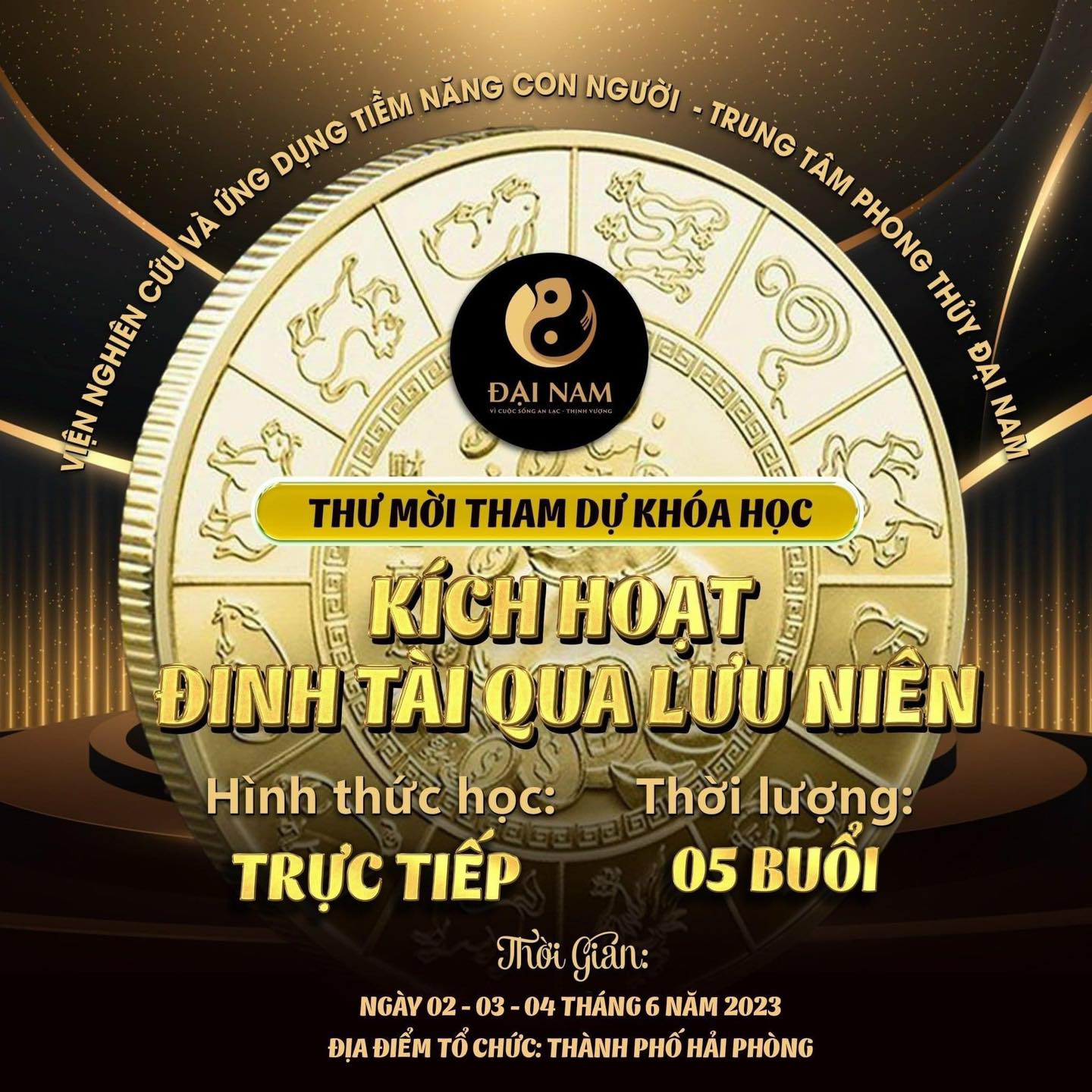 Khóa học Kích hoạt đinh tài qua lưu niên